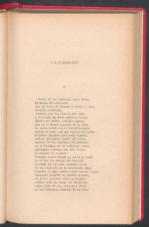 La caridad
