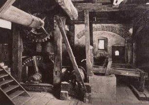 Haynsburg, Alte Papiermühle, Innen