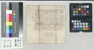 Quittung von Amtleuten etc. des Landgrafen von Hessen über von den Paderborner Ständen zurückgezahlte 1000 Gulden.