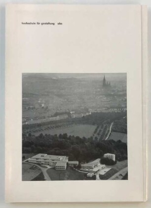 Mappe mit Einlegeblättern (HfG-Informationen für Studenten)