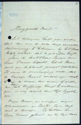 [Letter to Hermann von Helmholtz]