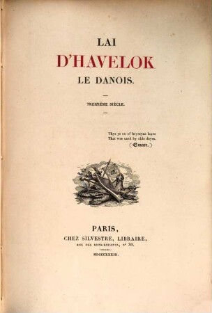 Lai d'Havelok de Danois