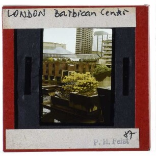 London, Barbican Centre : Innenhof