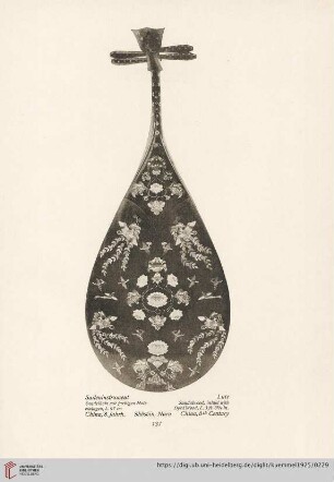 Musikinstrumente (Nr. 137-140)