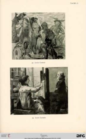 Tafel I-IX