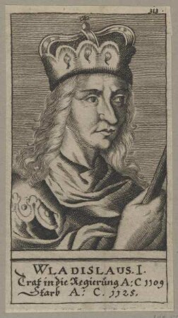 Bildnis des Wladislaus I.