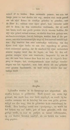 XII. Straffen