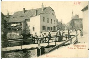 Großenhain. Partie am Walkdamm