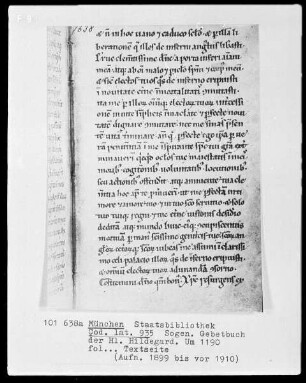 Sogenanntes Gebetbuch der heiligen Hildegard —