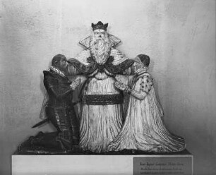 Gottvater mit Kurfürst August und Kurfürstin Anna
