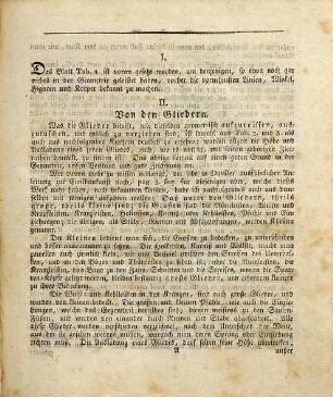 Bürgerliche Baukunst nach den Grundregeln der fünf Säulenordnungen, Erster Theil