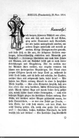 Ausreise!