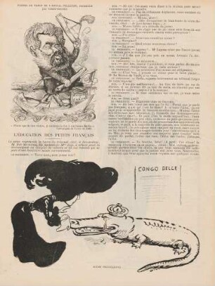 Propos de table de l'amiral Pelletan, recueillis par Tiret-Bognet; Scène Bruxelloise