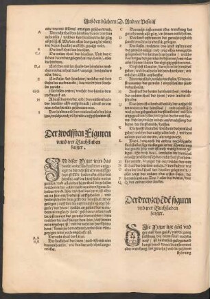 Der zwelfften Figuren unnd irer Buchstaben zaiger.