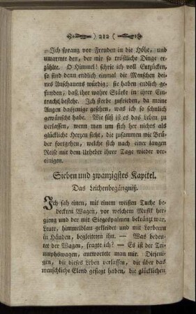 Sieben und zwanzigstes Kapitel. Das Leichenbegängniß. - Neun und zwanzigstes Kapitel. Die Gelehrten.