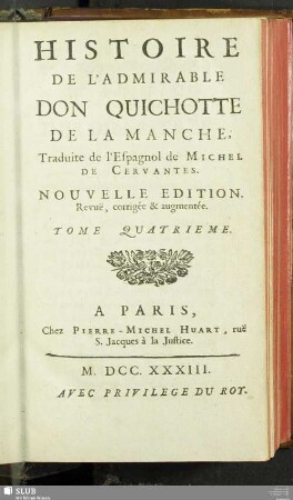 4: Histoire De L'Admirable Don Quichotte De La Manche