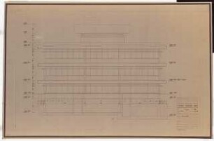 Physikalische Institute der Universität Köln: 1. Physik Fassade West, 1:50