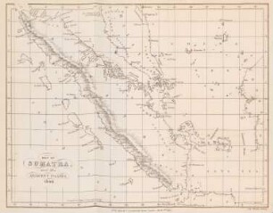 Map of Sumatra and the adjacent islands. 1840