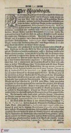 Der Regenbogen