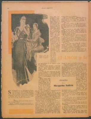 El amor y la gramática : Cuento por Margarita Suffolk