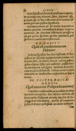 De Postpraedicamentis.