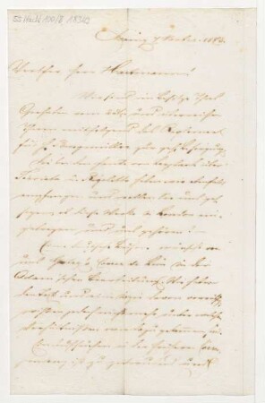 Brief an Jean Hartmann : 07.11.1873