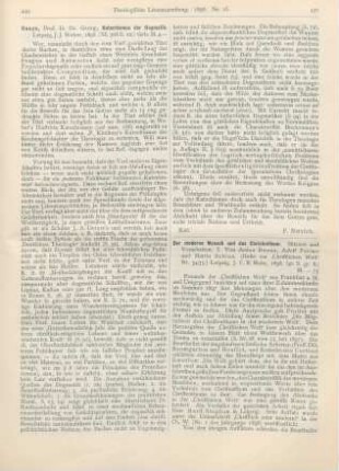 450-451 [Rezension] Der moderne Mensch und das Christenthum