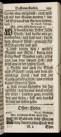 Oster-Lieder. - Pfingst-Lieder.
