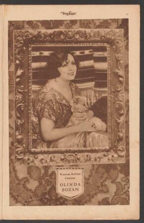 Nuestras actrices cómicas: Olinda Bozán - [Fotografía]