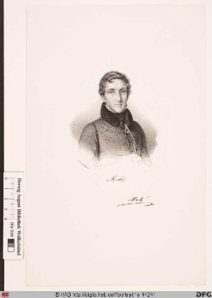Bildnis Louis-Mathieu (comte de) Molé