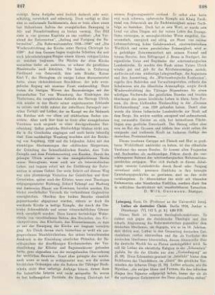 248-249 [Rezension] Leisegang, Hans, Luther als deutscher Christ