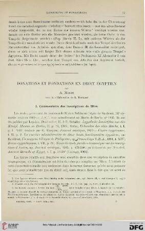 29: Donations et fondations en droit égyptien