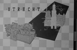 Wandgestaltung eines Messestandes "Utrecht"