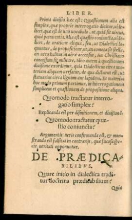 De Praedicabilibus.