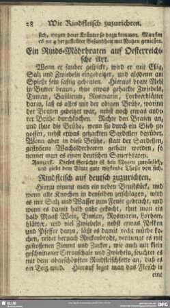 Wie Rindfleisch zuzurichten