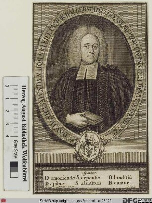 Bildnis David Sigismund Bohnstedt