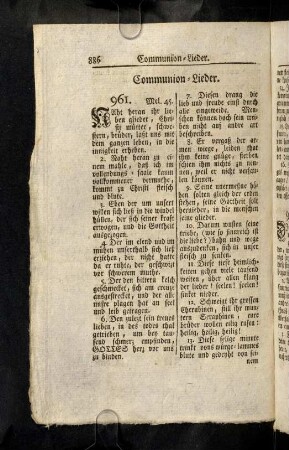 886-890, Communion-Lieder