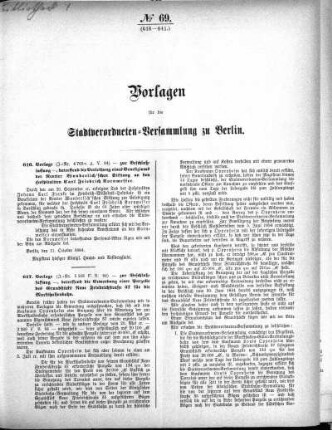 No. 69 (616-641), 25. Oktober 1884