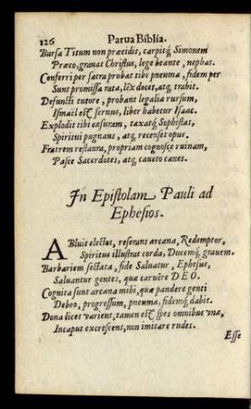 In Epistolam Pauli ad Ephesios.