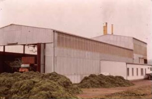 Fotografie: Trocknungstechnik, Warmlufttrocknung, Grünfutter, Grünfuttertrocknungsanlage