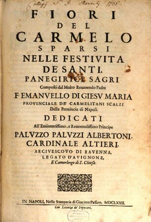 Fiori del Carmelo