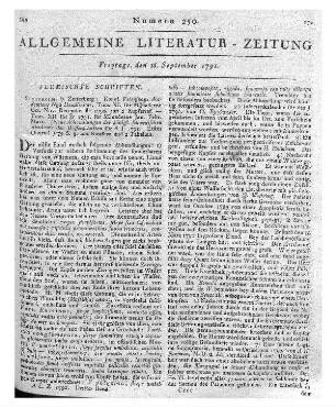 Monatliche Unterhaltungen : zum Unterricht und Vergnügen der Jugend beiderlei Geschlechts. - Stuttgart Bd. 1. - 1790