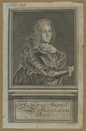 Bildnis des Carl Ludwig August Fouquet von Belise
