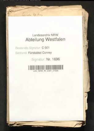 Lehngüter der von Falkenberg vor Lemgo (Vogelhorst, Schötmar) Hof in Höxter; Kaduzitätsprozeß