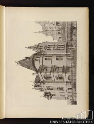 17. Villa Hohenzollernstrasse in Stuttgart. Architekten: Bauräte Eisenlohr & Weigle, daselbst.