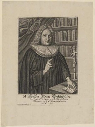 Bildnis des Johann Adam Tresenreuter