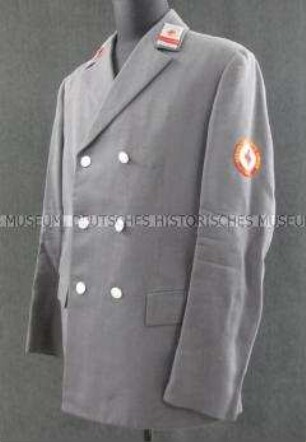 Jacke zur Uniform des Deutschen Roten Kreuzes der DDR - Zugführer