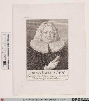 Bildnis Johann Paul Stoy