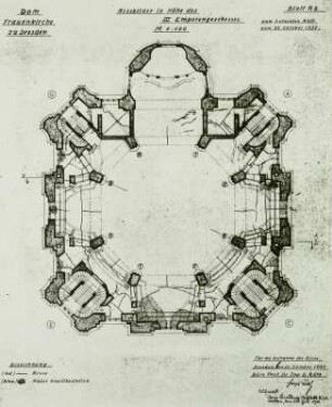 Grundriss, 3. Emporengeschoss, 1937