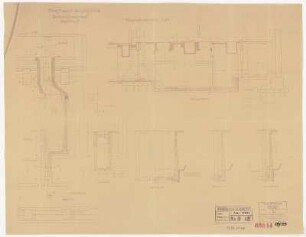 Turbinenfundament Maschine IV, Verbindungskanal